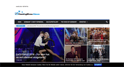 Desktop Screenshot of castingshow-news.de